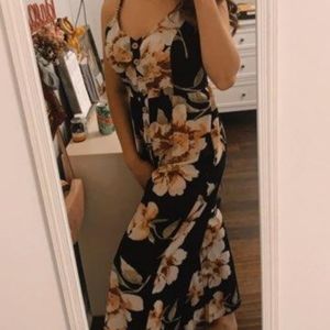 Floral jumpsuit